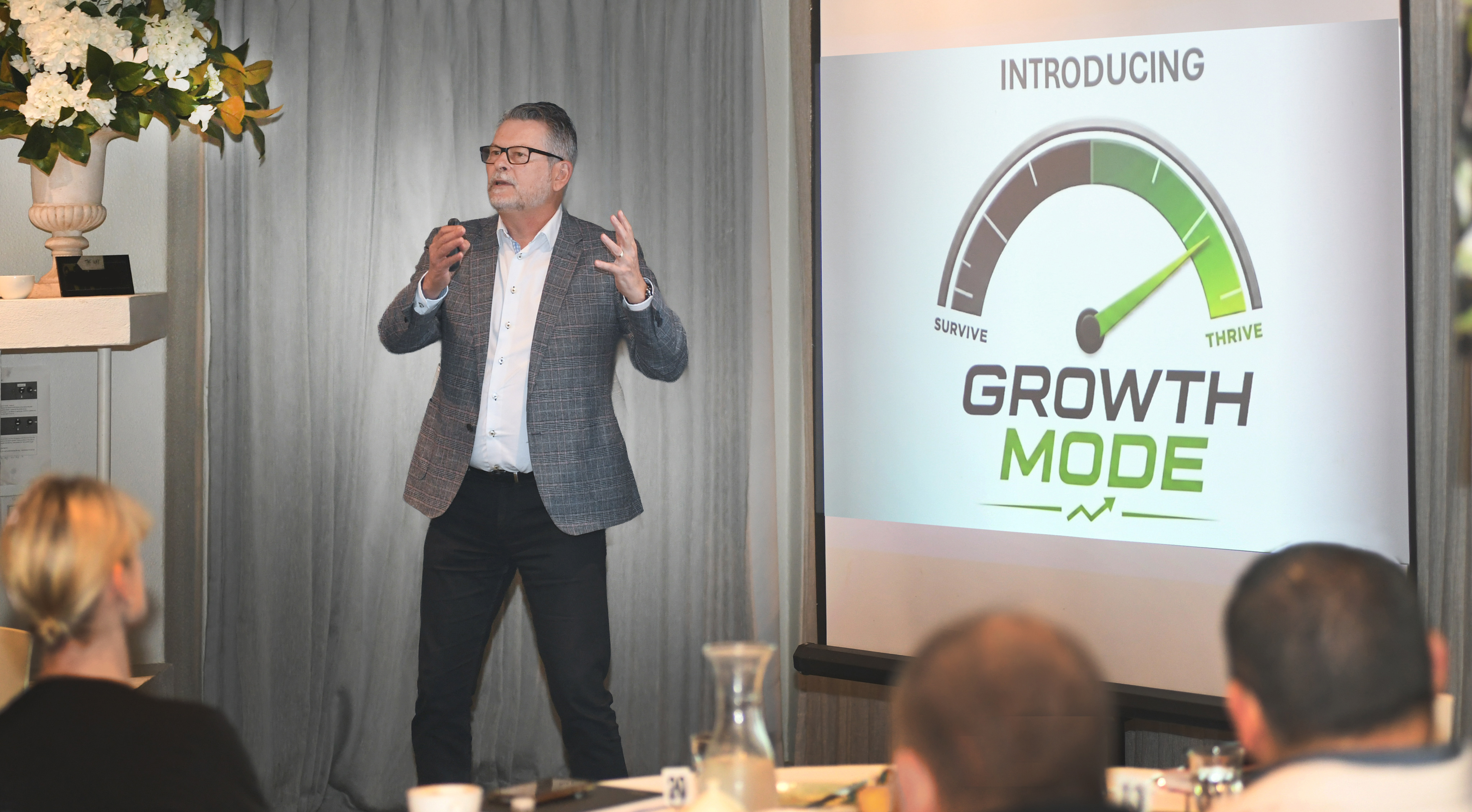 Rob Bree introducing Growth Mode